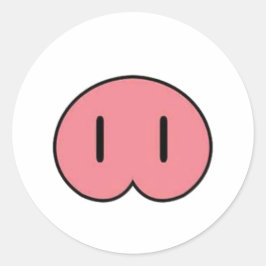 Pig Snout Sticker