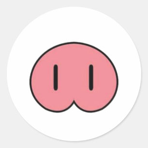 Pig Snout Sticker