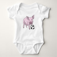 Pig Soccer Player Soccer
