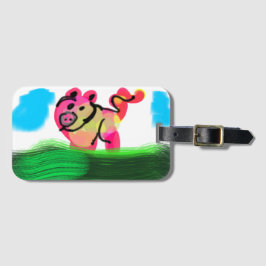 Pig spring gepäckanhänger