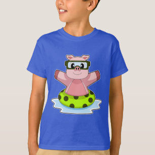 Pig Summer Lifebuoy T-Shirt