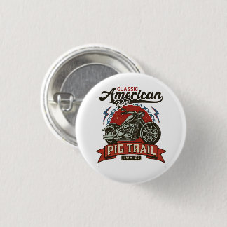 Pig Trail Scenic Byway Arkansas Motorrad-Geschenke Button