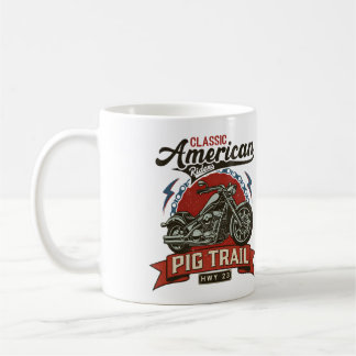 Pig Trail Scenic Byway Arkansas Motorrad-Geschenke Kaffeetasse