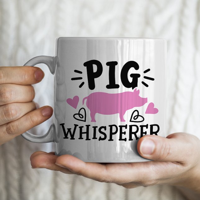 Pig Whisperskrause Kaffeetasse (Von Creator hochgeladen)