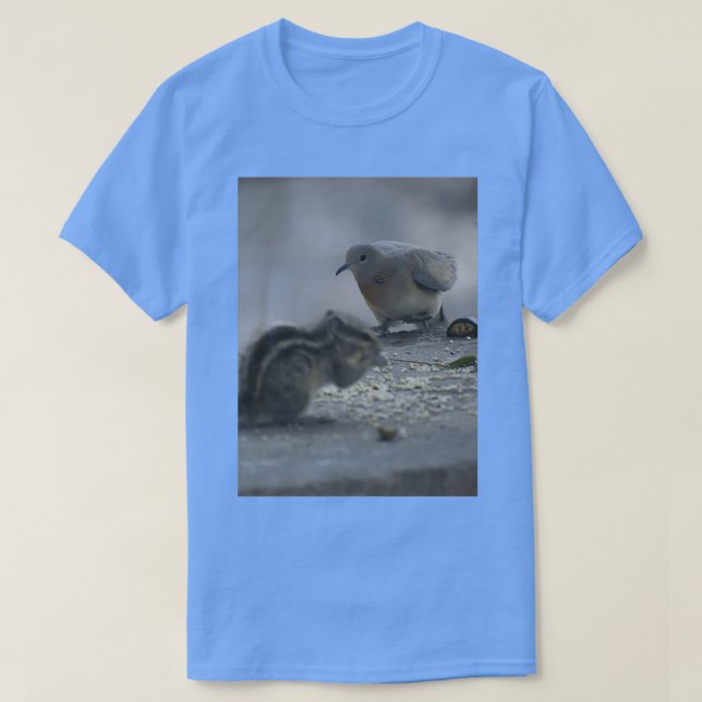 pigeon and Squirrel bonding 2 T-Shirt (Design vorne)