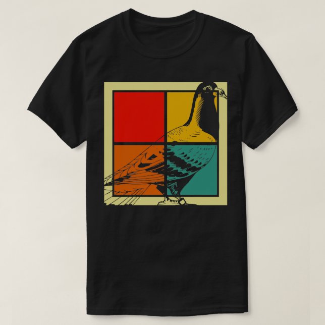 Pigeon Bird 8 T-Shirt (Design vorne)