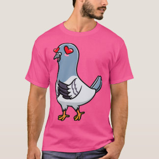 Pigeon Bird Columbidae Emoticon Taube 3 T-Shirt