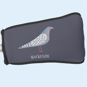 Pigeon Bird Personalisiert Golf Headcover