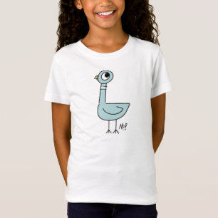 Pigeon Classic Girls' Fine Jersey White T-Shirt