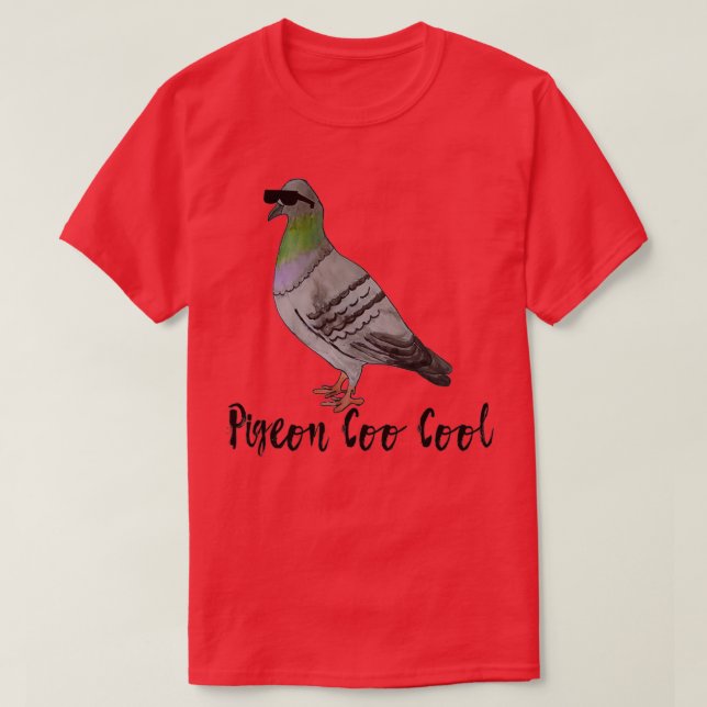 Pigeon Coo Cool 2 T-Shirt (Design vorne)