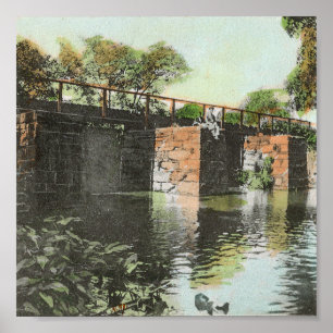 Pigeon Creek Aqueduct, Parkerford PA Poster