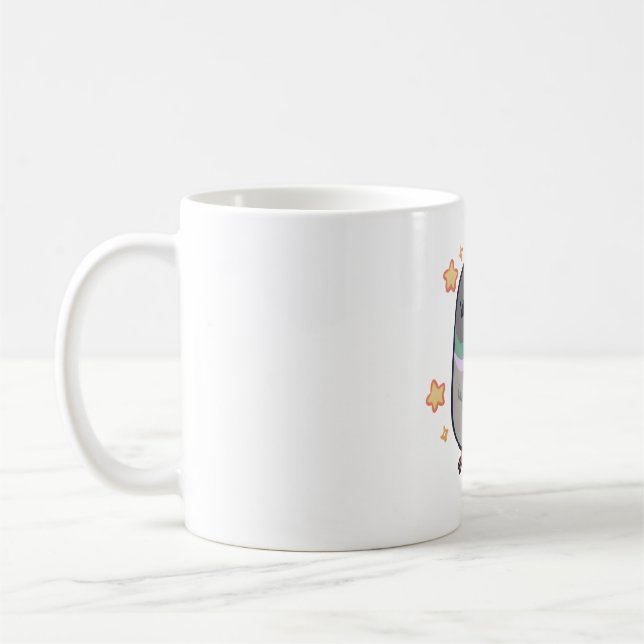 Pigeon Delight � Süße Tier Art Kaffeetasse (Links)