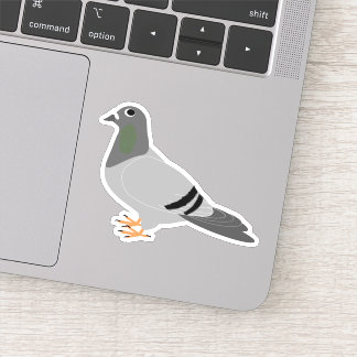 Pigeon Design Aufkleber