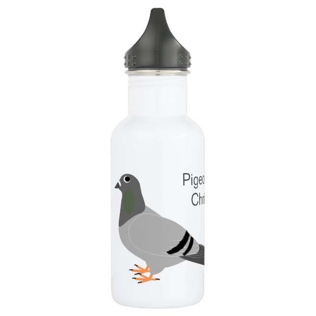 Pigeon Design Edelstahlflasche (Links)