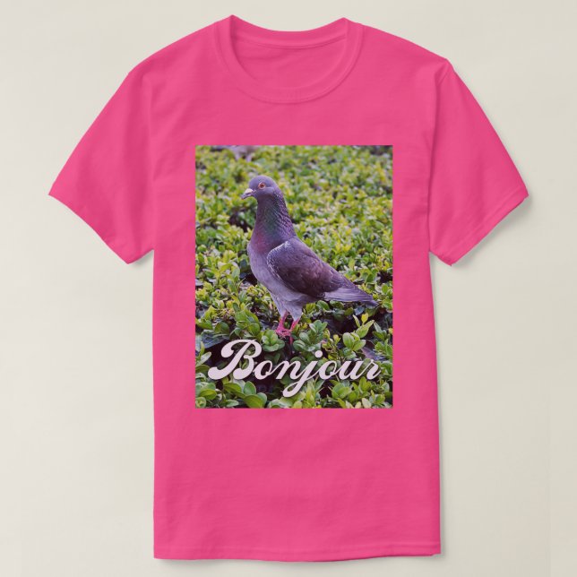 Pigeon Face T-Shirt (Design vorne)