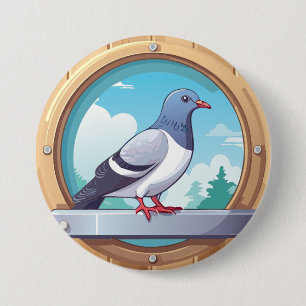 Pigeon Fancier Button