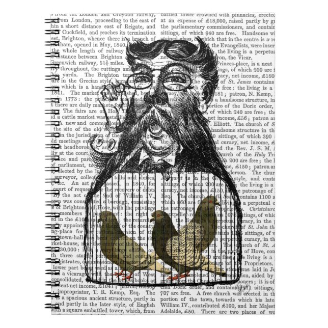 Pigeon Fancier Notizblock (Vorderseite)