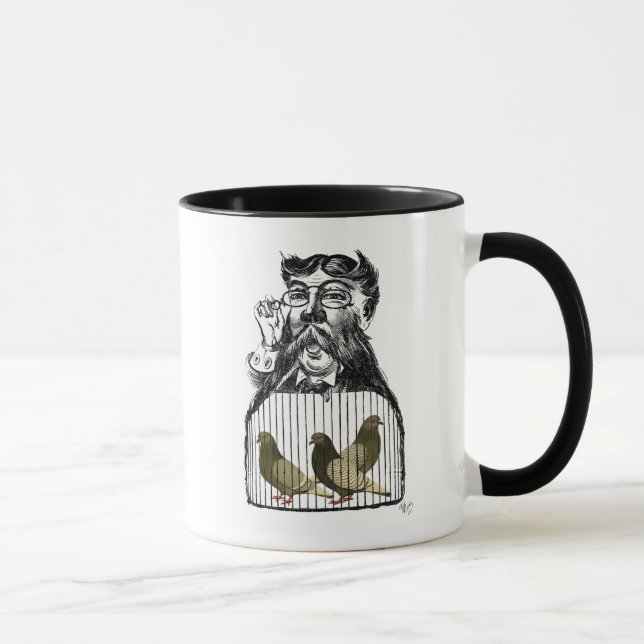 Pigeon Fancier Tasse (Rechts)