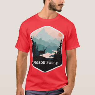 Pigeon Forge Souvenir Große Smoky Mountains Tennis T-Shirt