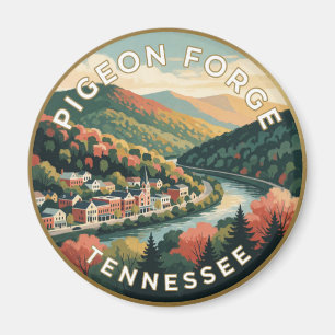 Pigeon Forge Tennessee Große Smoky Mountain Reise Magnet