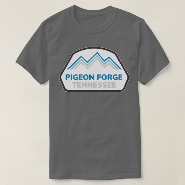 Pigeon Forge Tennessee TN Staat Park Wilderness Bl T-Shirt (Design vorne)