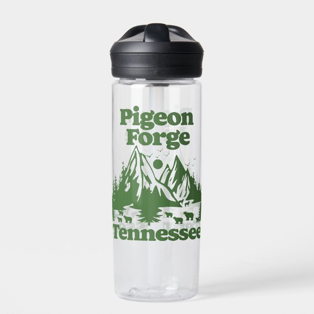 Pigeon Forge Tennessee Trinkflasche (Vorderseite)