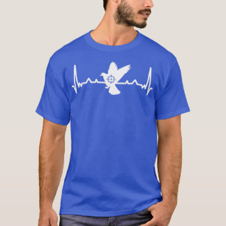 Pigeon Heartbeat Jagdgeschenk 1 T-Shirt