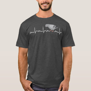 Pigeon Heartbeat Pigeon Gift Bird Funny T-Shirt