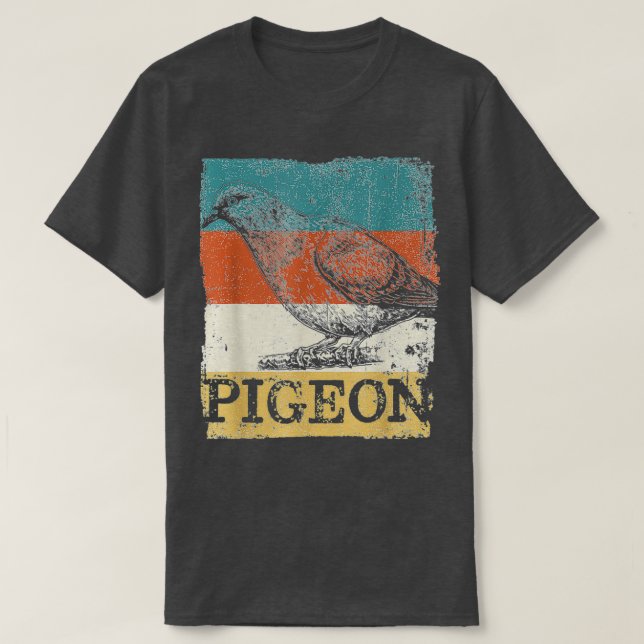 Pigeon Homing Fancier Trainer Geschenk American Ra T-Shirt (Design vorne)