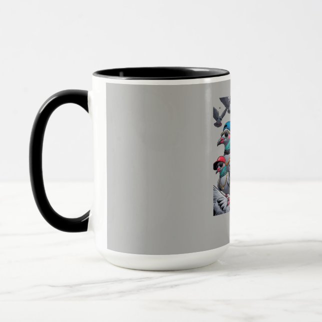 Pigeon Hood Tasse (Links)