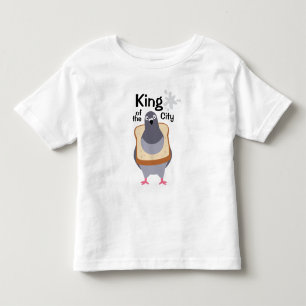 Pigeon - König der Stadt Kleinkind T-shirt