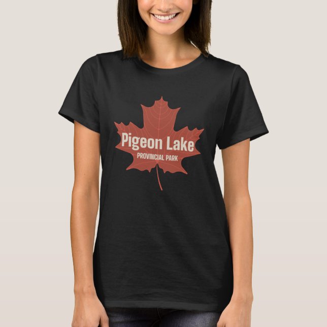 Pigeon Lake Provincial Park Alberta Canada Canadia T-Shirt (Vorderseite)