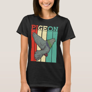 Pigeon Lover Tauben Bird Lover Funny Retro T-Shirt
