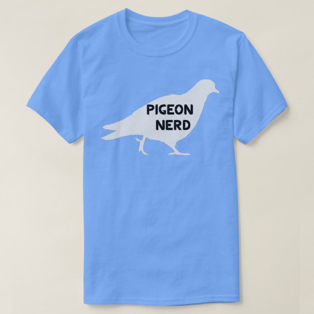 Pigeon Nerd 2 T-Shirt (Design vorne)