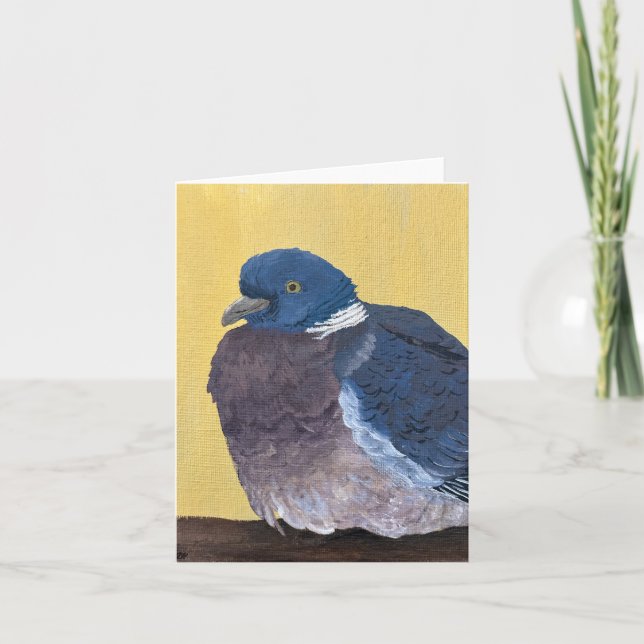 Pigeon notecard (Vorderseite)