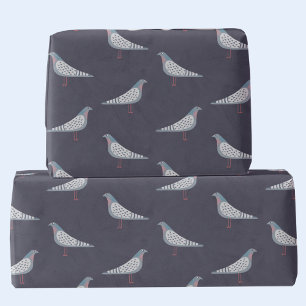 Pigeon Pattern Geschenkpapier