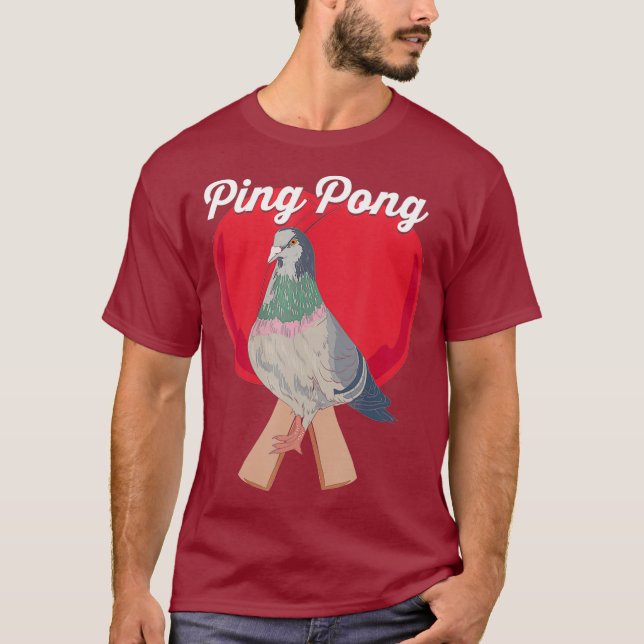 Pigeon Ping Pong T-Shirt (Vorderseite)