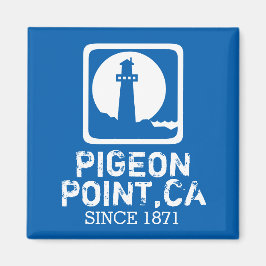 Pigeon Point California Magnet