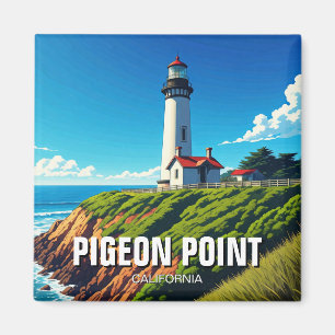 Pigeon Point Lighthouse California Magnet