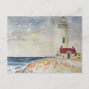 Pigeon Point Lighthouse California Postkarte