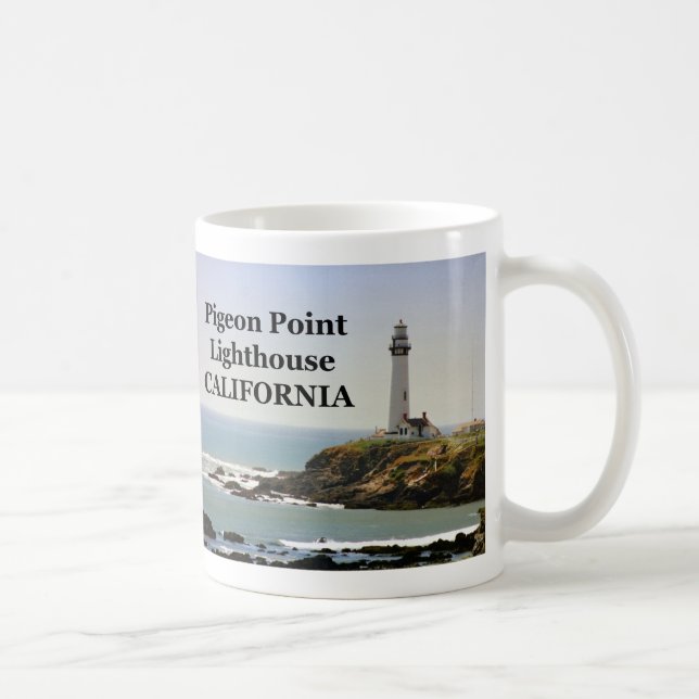 Pigeon Point Lighthouse, California Tasse (Rechts)