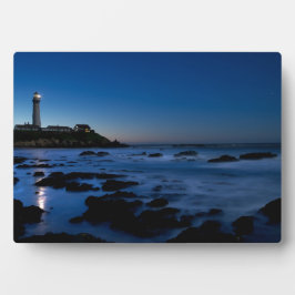 Pigeon Point Lighthouse | Halbe Mondbucht, Ca Fotoplatte
