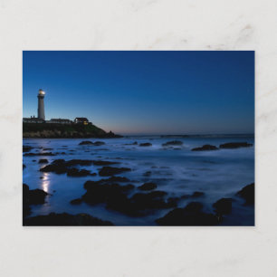 Pigeon Point Lighthouse   Halbe Mondbucht, Ca Postkarte
