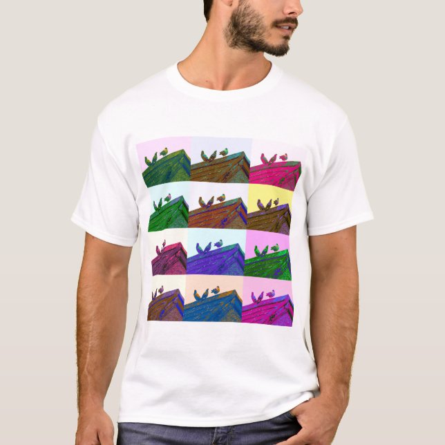 Pigeon Pop T-Shirt (Vorderseite)