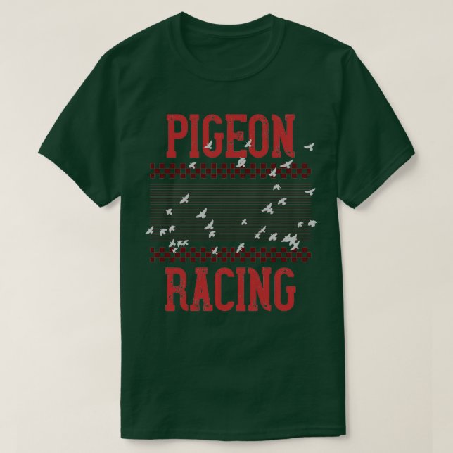 Pigeon Racing 33 T-Shirt (Design vorne)