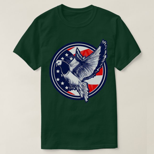 Pigeon Racing 9 T-Shirt (Design vorne)