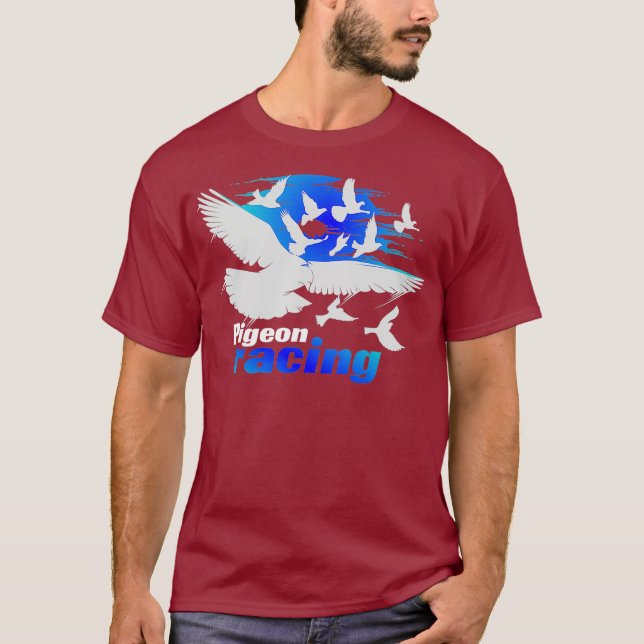 Pigeon Racing Shirt Classic Bird Racers Gift_7 (Vorderseite)