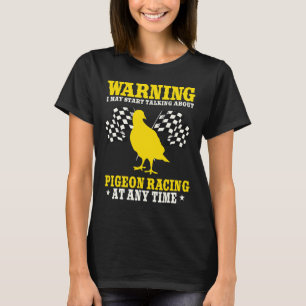 Pigeon Racing Vogelbeobachtung Züchter Veterinär T-Shirt