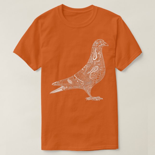 Pigeon Shirt von Roley 1 (Design vorne)