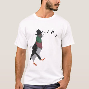 Pigeon Über Town Funny T-Shirt